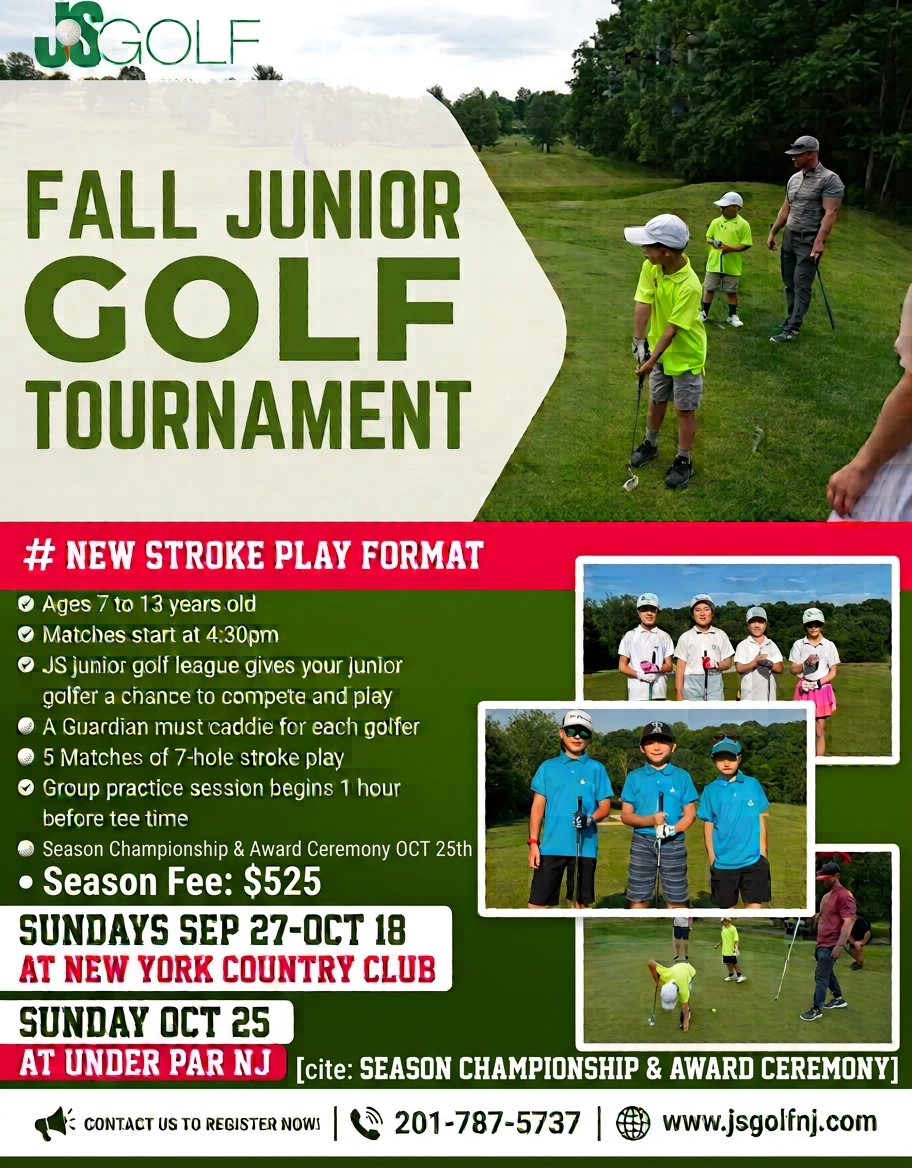 Junior Golf League Players